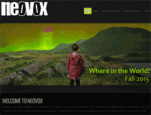 Tablet Screenshot of neovox.cortland.edu